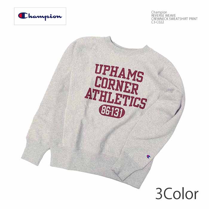 Champion チャンピオン C3-C022 リバースウィーブ クルーネック