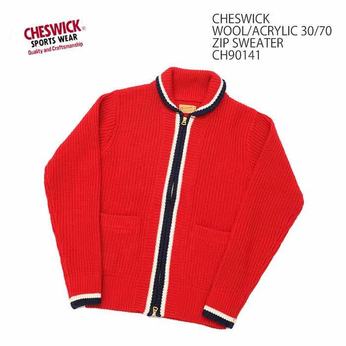 CHESWICK チェスウィック セーター カーディガン フルジップ