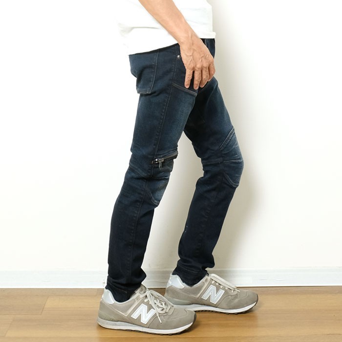 G-STAR RAW（ジースター ロウ） G-STAR ELWOOD 3D ZIP KNEE スキニー