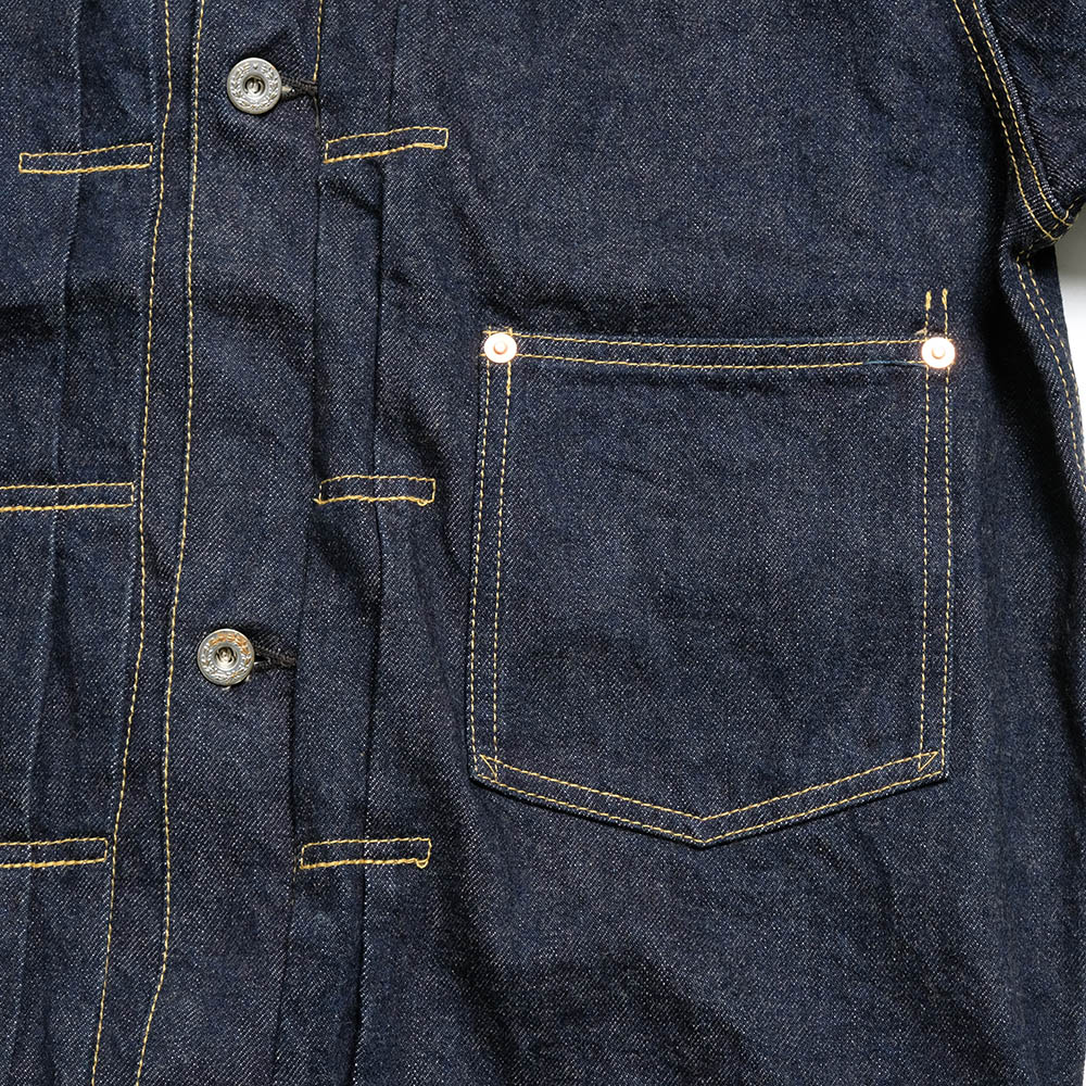 一*ー様 最終価格 STUDIO D'ARTISAN 石川台大戦デニムジャケット d4613_1.jpg