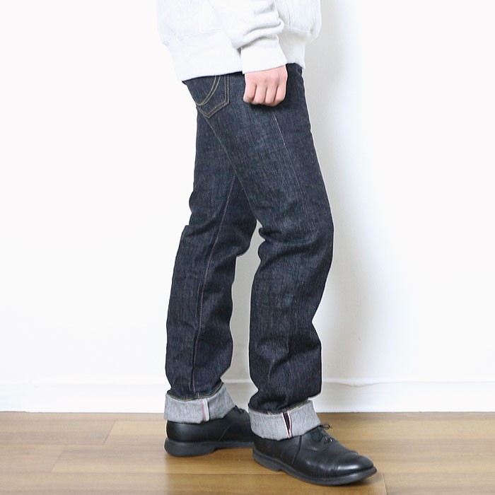 モモタロウジーンズ　銅丹特濃デニム タイトストレート G017-MB 桃太郎ジーンズ MOMOTARO JEANS（モモタロウジーンズ） 銅丹