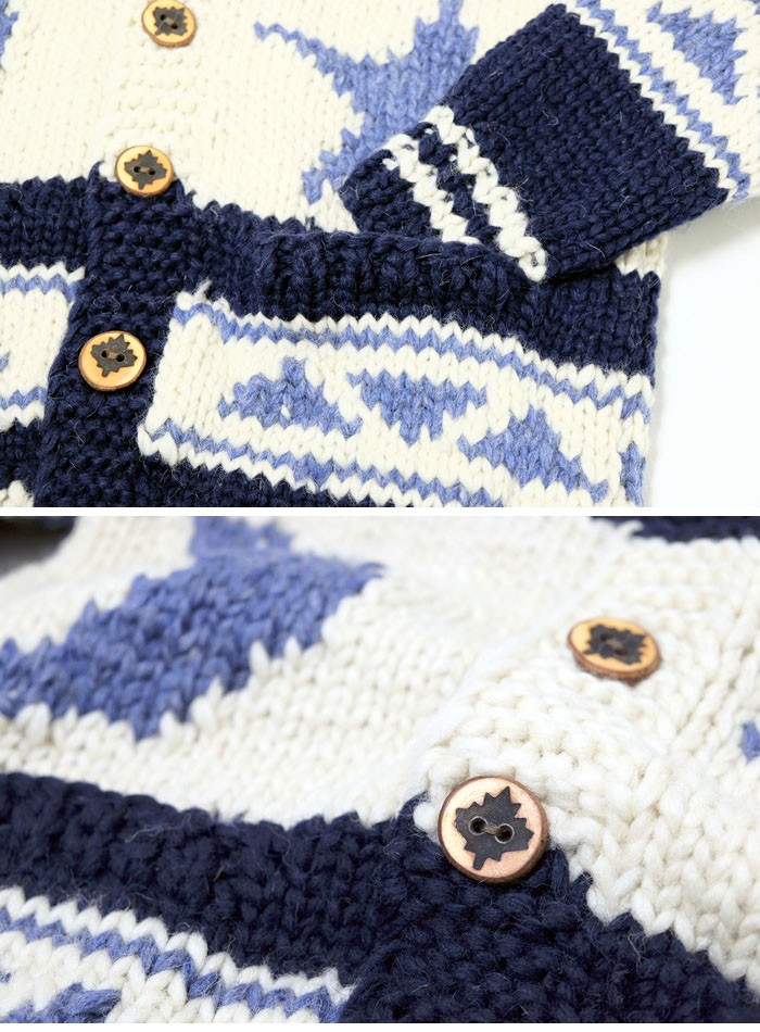 KANATA（カナタ） ハンドメイド カウチンセーター 