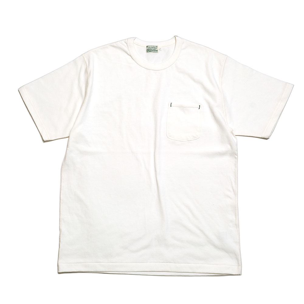 バーガスプラス BURGUS PLUS オーガニックコットン ポケットTシャツ HBP-001A メンズ | ヒノヤ HINOYA｜hinoya-ameyoko｜02