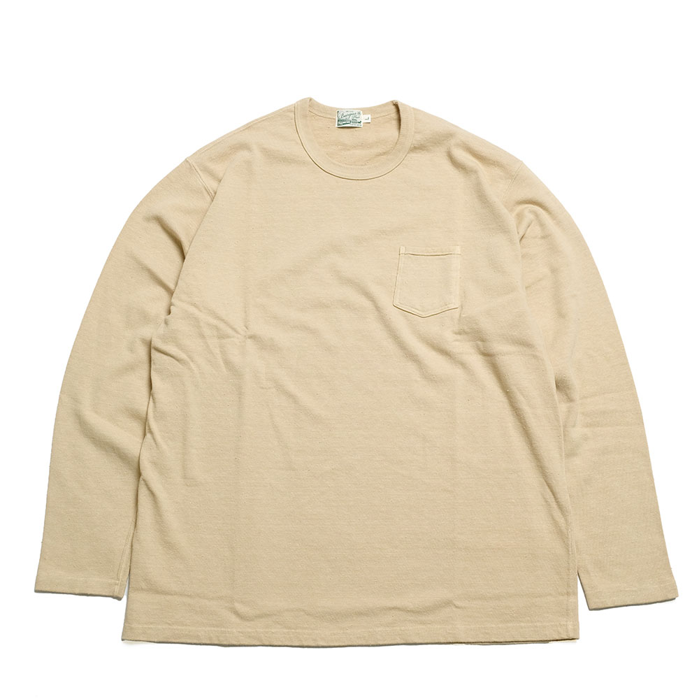 最終値下げ‼︎COTTON NEP LONG TEE / BEIGE