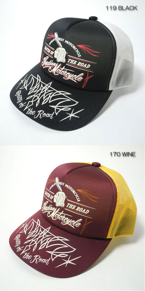 INDIAN MOTORCYCLE（インディアンモーターサイクル） MESH CAP