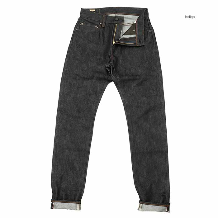 桃太郎ジーンズ MOMOTARO JEANS MXJE1103 シルクデニム ナローテーパード ジッパーフライ | ヒノヤ｜hinoya-ameyoko｜02