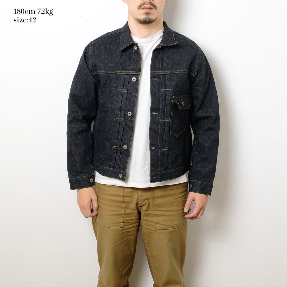 鬼デニム ONI DENIM 1stタイプ デニムジャケット 16.5oz 本藍
