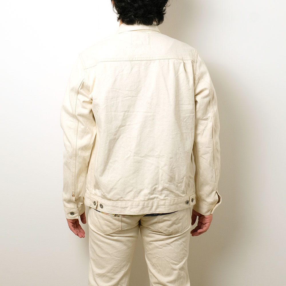 鬼デニム（ONI DENIM） 14oz オーガニックコットン ホワイト