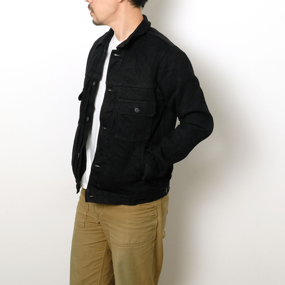 鬼デニム ONI DENIM ONI-02516PZR 20oz 鬼秘 ブラックデニム 2ndタイプ