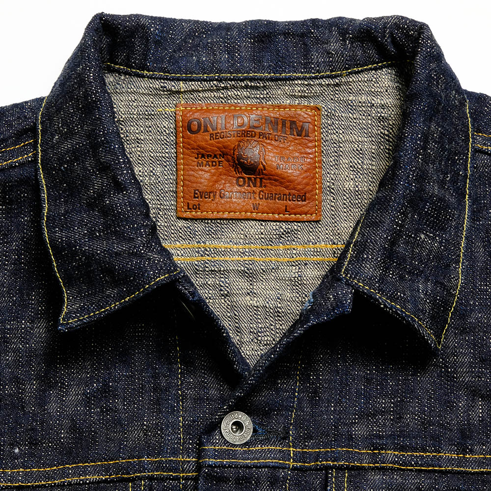 鬼デニム ONI DENIM ONI-02527PKA 17oz 鬼絣デニム 3rdタイプ