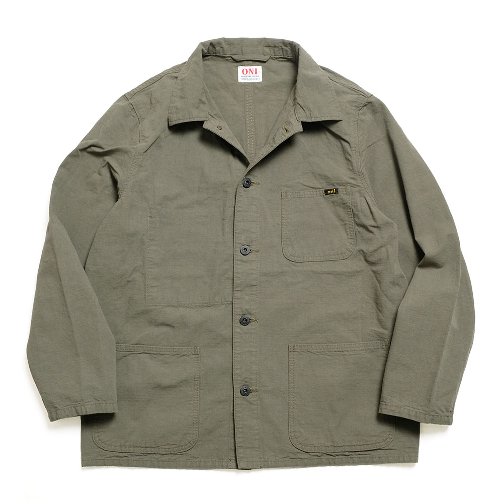 鬼デニム ONI DENIM カバーオール ONI-035008GG メンズ ベタ