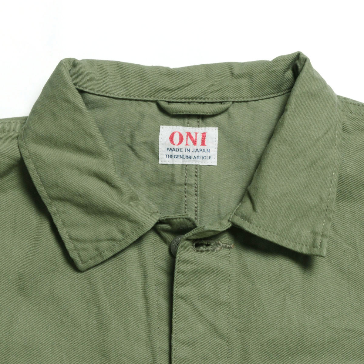 鬼デニム ONI DENIM カバーオール ONI-03500CH-OL 8oz セルヴィッジ