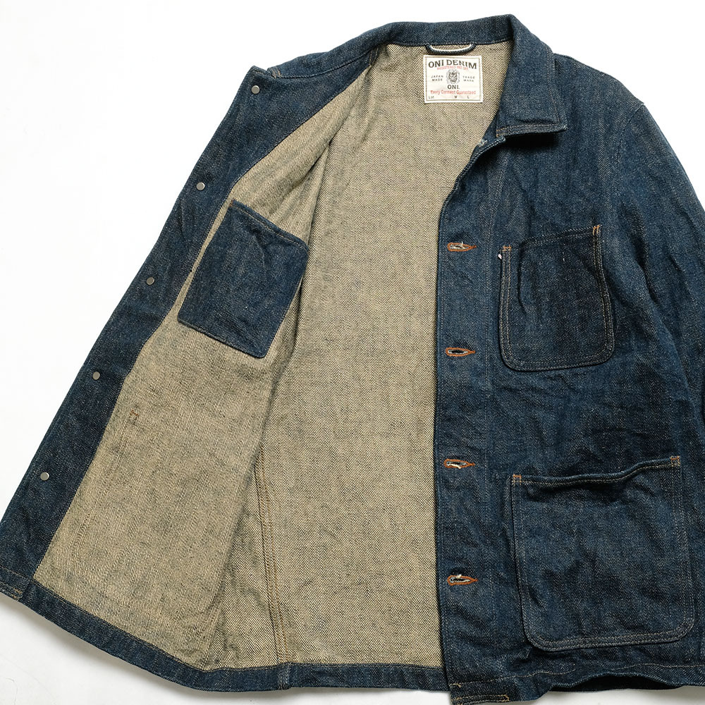 鬼デニム（ONI DENIM） カバーオール 20オンス シークレットデニム -鬼