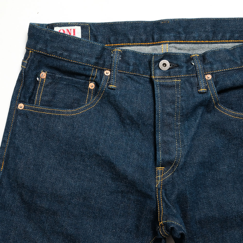 鬼デニム ONI DENIM ONI-121S-ISH 15oz 石川台ストレッチデニム