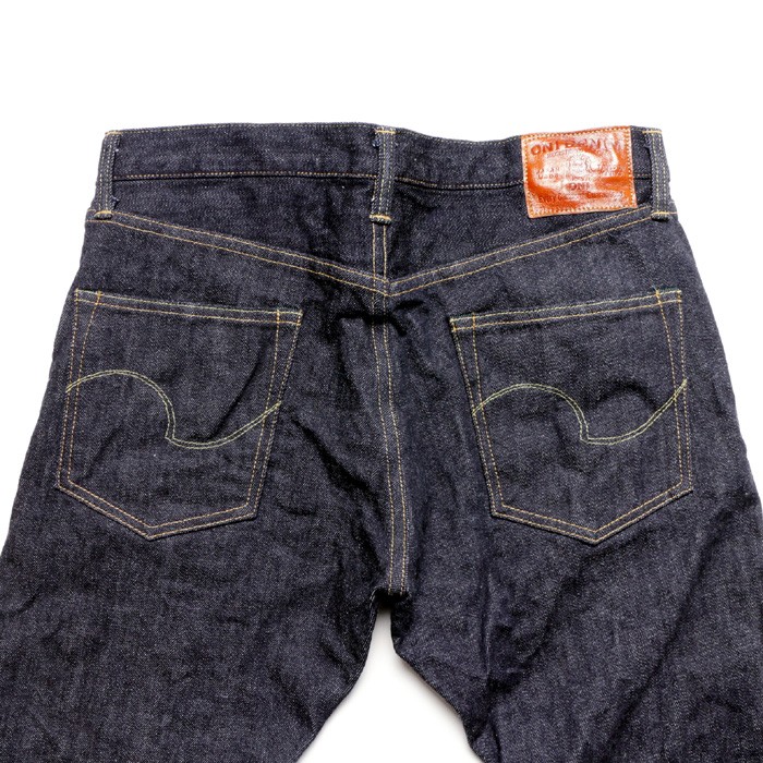 鬼デニム（ONI DENIM） リラックステーパード15ozスラブ