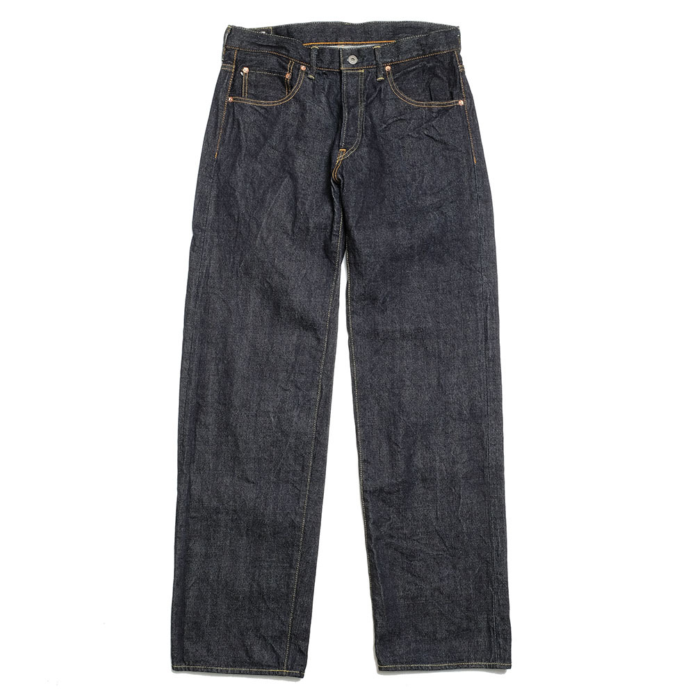 鬼デニム（ONI DENIM） ワイドストレート 15オンス ローテンション