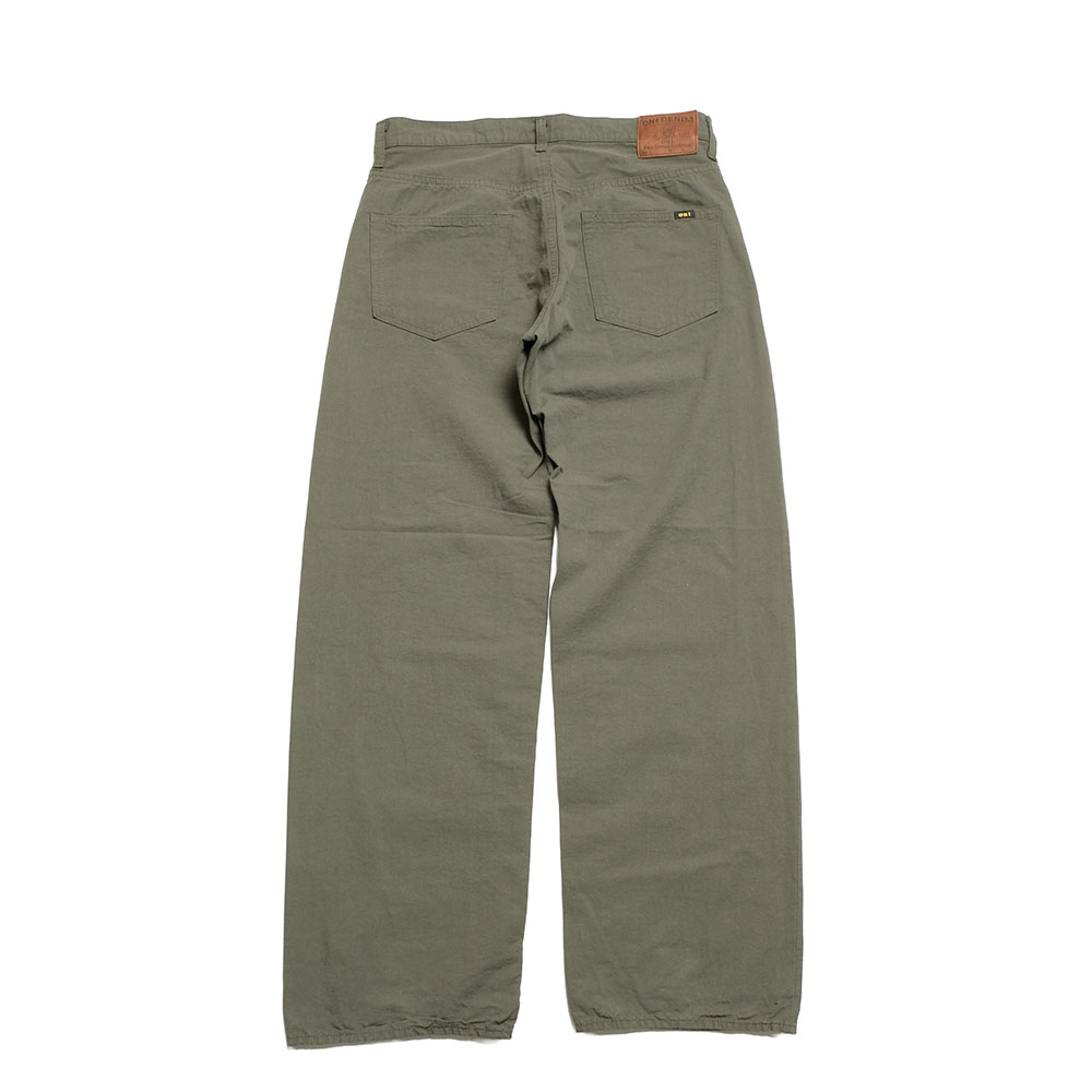 ONI 10kgプレート2枚 鬼デニム ONI DENIM ONI-2008GG 8oz ベタシャンブレー グリーン