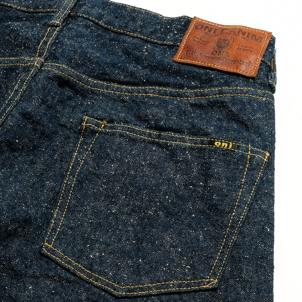 鬼デニム ONI DENIM ONI-200CCD-KB 15oz クラッシュコンクリート