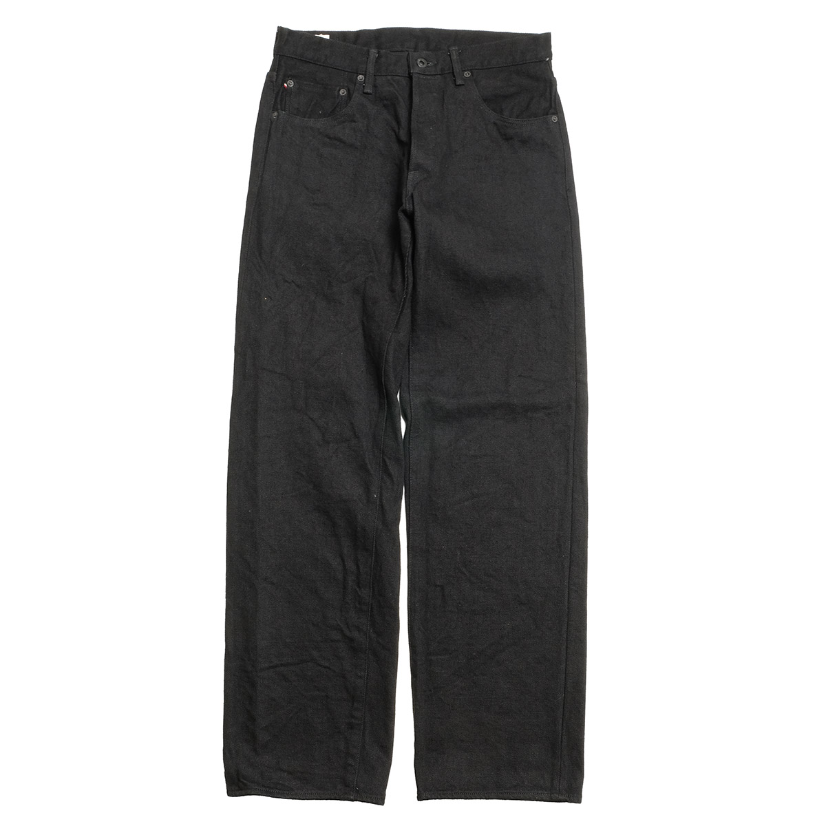 鬼デニム ONI DENIM ONI-200ZRBK ワイドストレート 20oz 鬼秘 ブラック