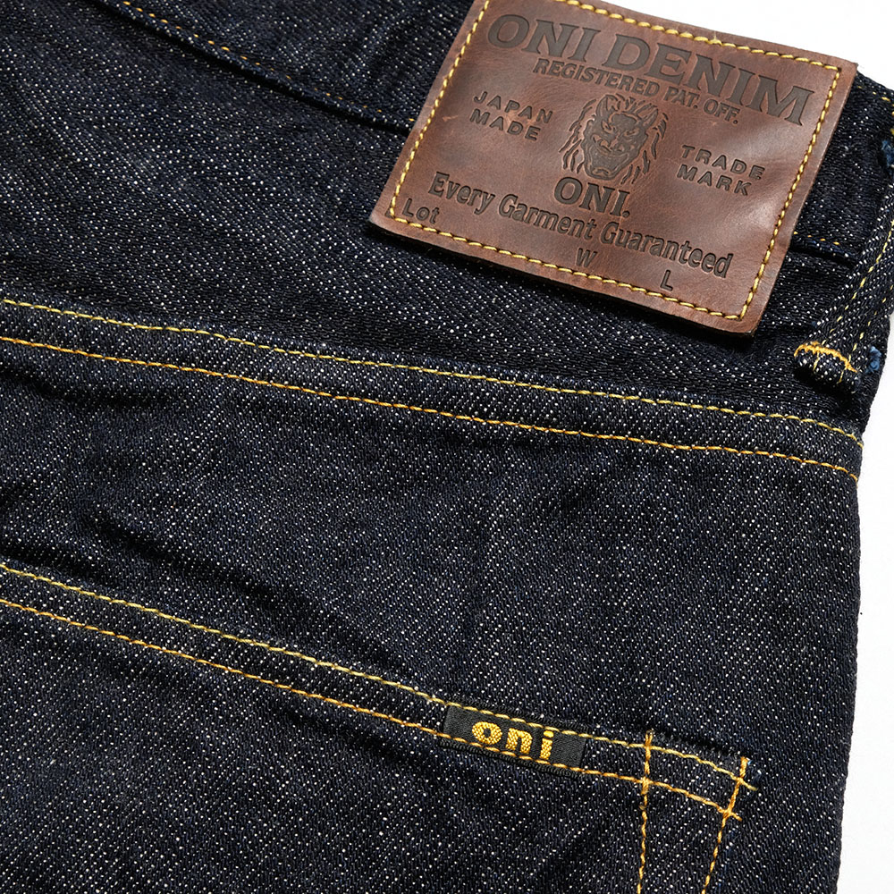 鬼デニム ONI DENIM ONI-222KIR 12oz 鬼楽(kiraku)デニム Lot.222