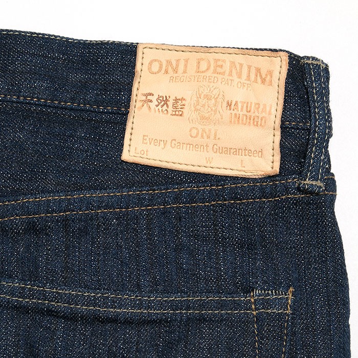 鬼デニム（ONI DENIM） レギュラーニートストレート 16oz 天然藍 