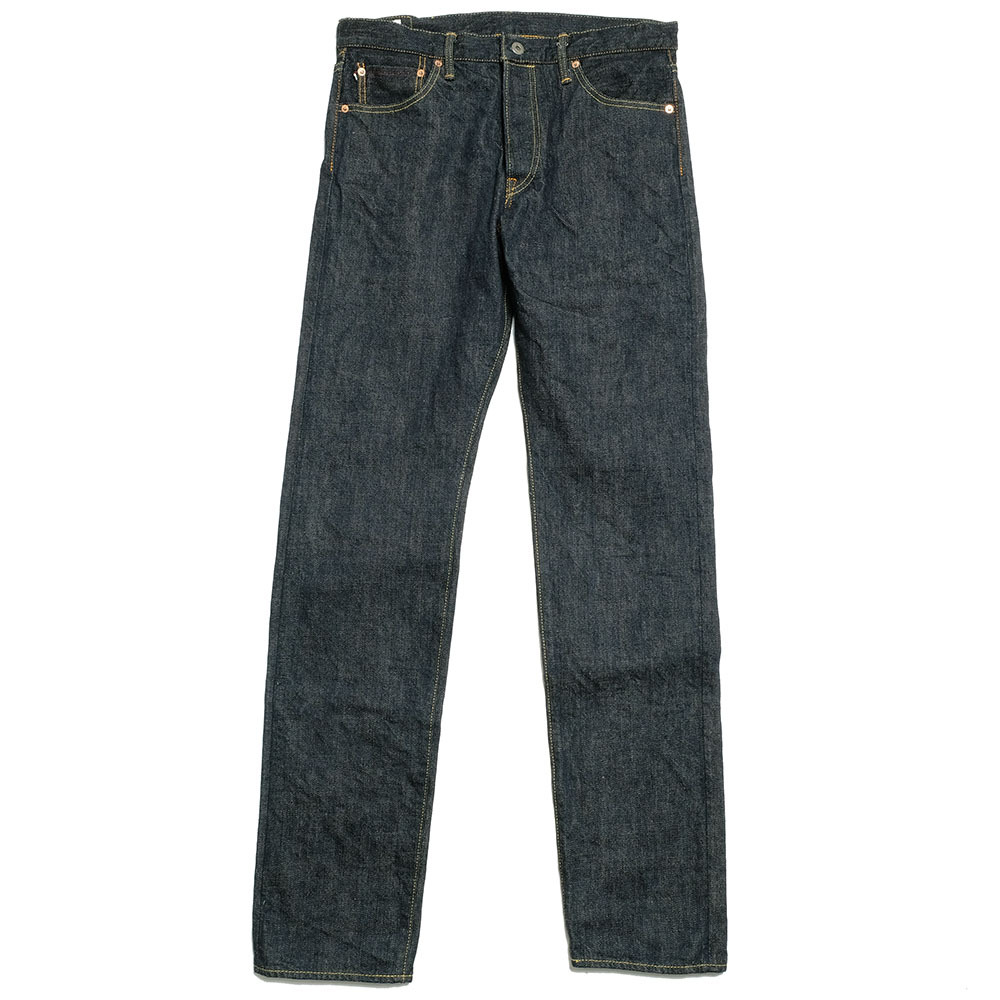 鬼デニム（ONI DENIM） ニートストレート 16oz グリーンキャスト ONI