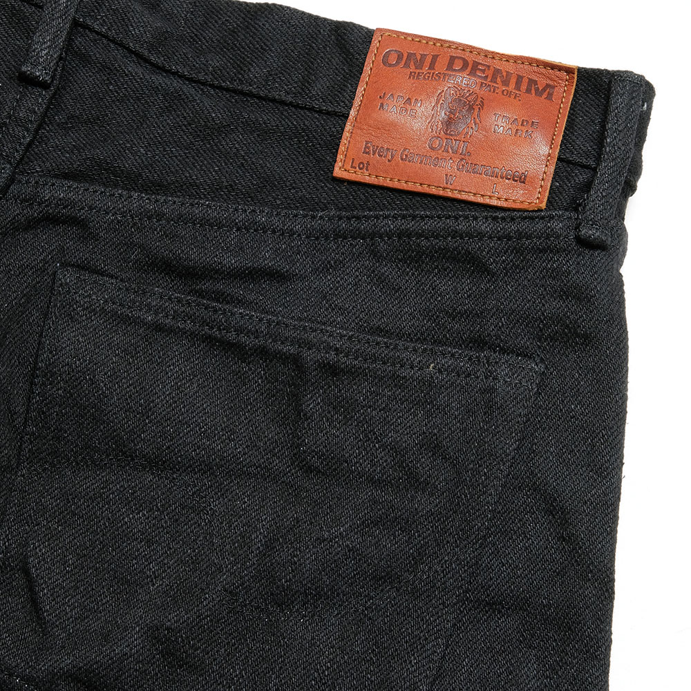 鬼デニム 20oz 鬼秘 ブラック デニム ONI-246ZR 日本製 ジーンズ