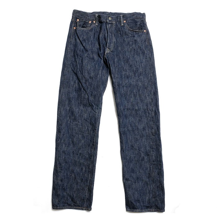 鬼デニム（ONI DENIM） レギュラーストレート 正藍枷染め風天然