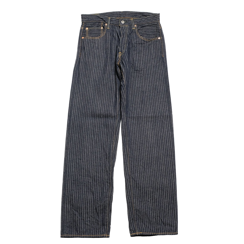 ONI DENIM ストレートデニム Lサイズ　バイカー　ウエスタン　アメカジ 鬼デニム ONI DENIM リラックスストレート 12oz 針抜きジャガード