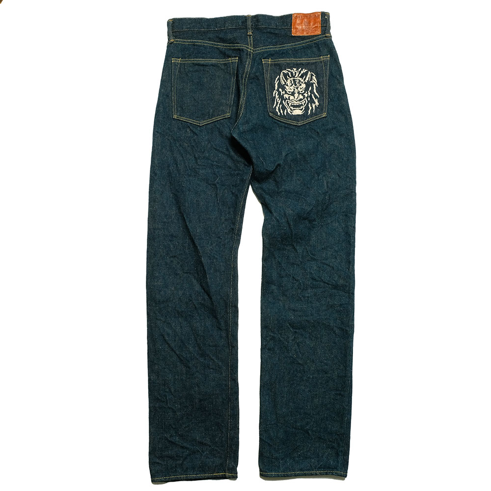 鬼デニム（ONI DENIM） レギュラーフィットストレート 20oz 鬼秘(ONI