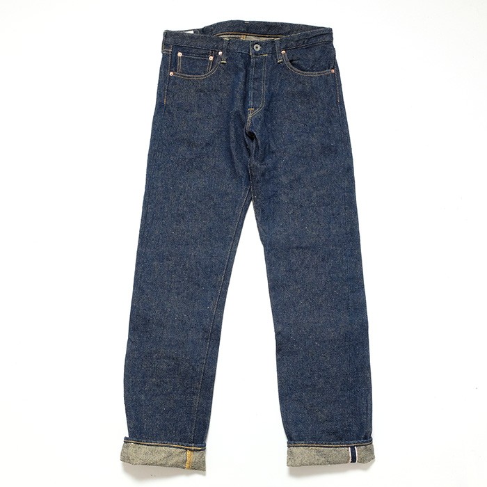 鬼デニム ONI DENIM 20oz ディープグリーンキャスト タイト