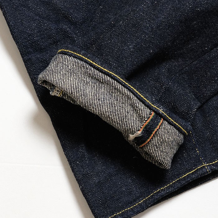 鬼デニム　22oz 天然藍歌舞伎耳「622」 鬼デニム（ONI DENIM） リラックステーパード 22oz 天然藍 