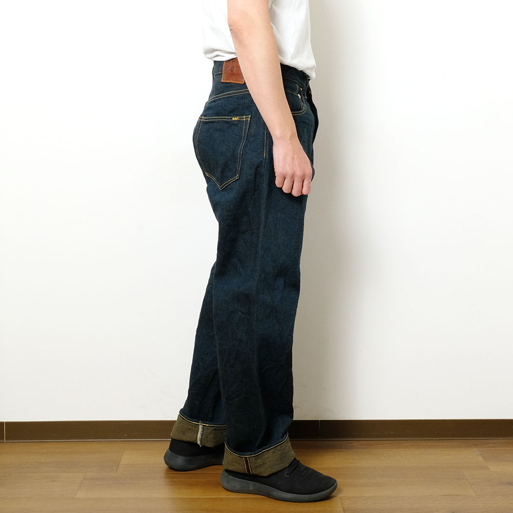 鬼デニム ONI DENIM ONI-822ZR-OLV 20oz 鬼シークレットデニム - 緯糸