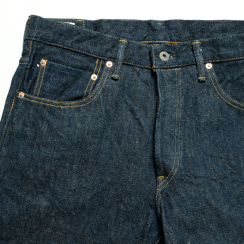鬼デニム（ONI DENIM） ハイライズ リラックステーパード 20oz 鬼秘