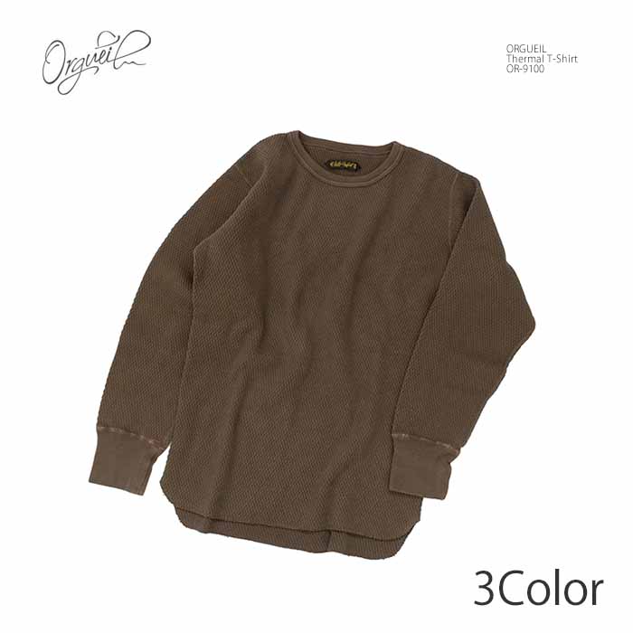 ORGUEIL（オルゲイユ） ORGUEIL OR-9100 サーマル Tシャツ 長袖 ロンT
