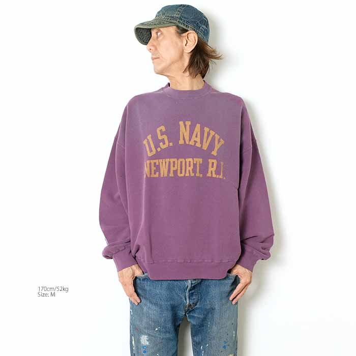 REMI RELIEF レミレリーフ RN28369107 SP加工 3飛び裏毛クルー