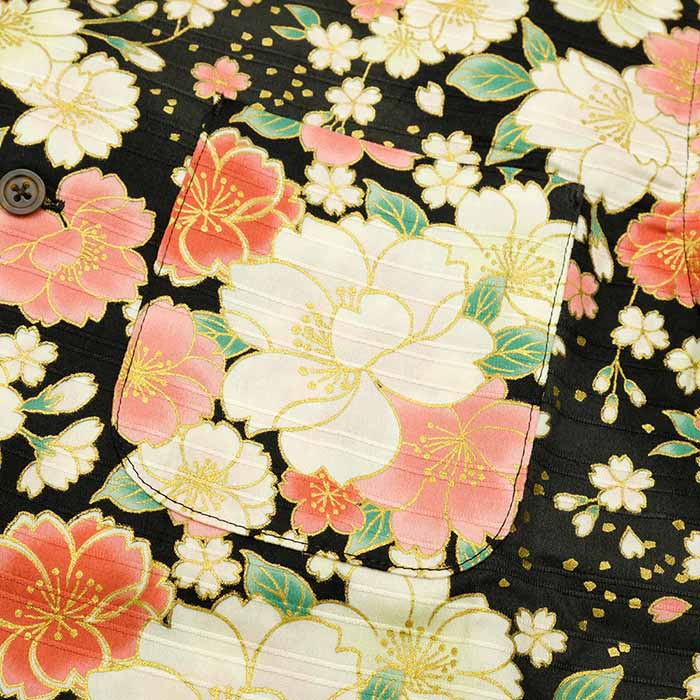 衣櫻 衣櫻（ころもざくら）Lot.SA-1460 鬼シャンタン素材 コットン