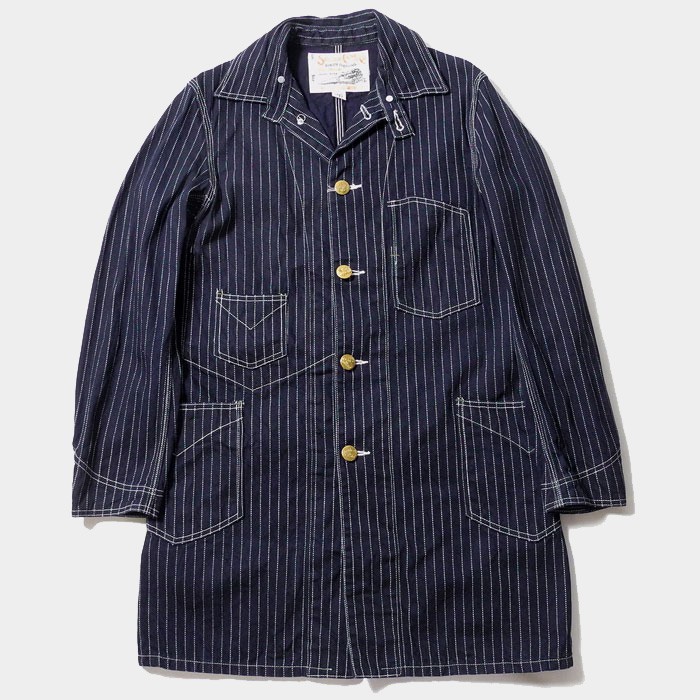 SUGAR CANE SUGARCANE（シュガーケーン） 9oz. WABASH STRIPE RAILROAD