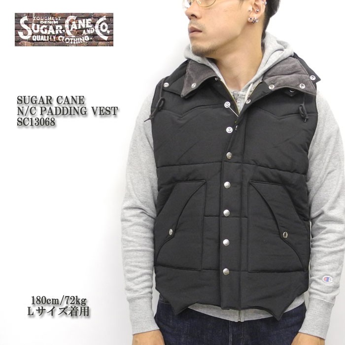 SUGAR CANE シュガーケーン N/C PADDING VEST SC13068 : ヒノヤ