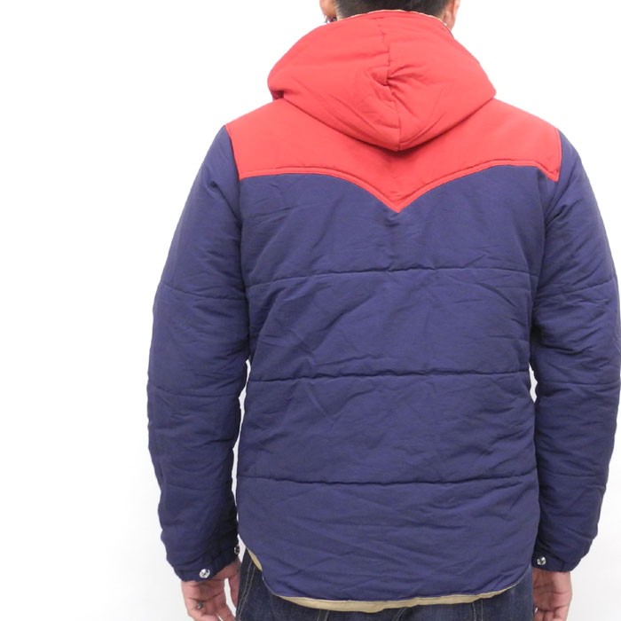 希少XL！シュガーケーン SC13092 中綿パディングジャケット 紺×赤 SUGAR CANE（シュガーケーン） N/C PADDING JACKET SC13092 : ヒノヤ