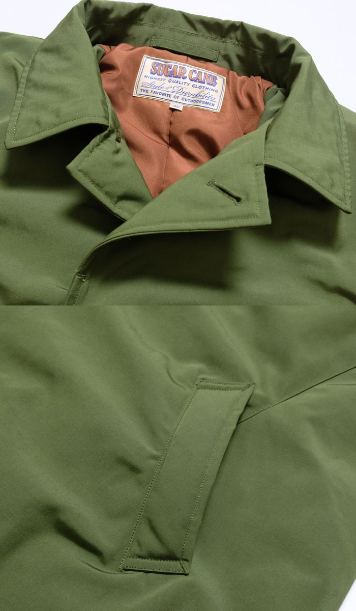 SUGAR CANE SUGARCANE（シュガーケーン） T/C パディングコート