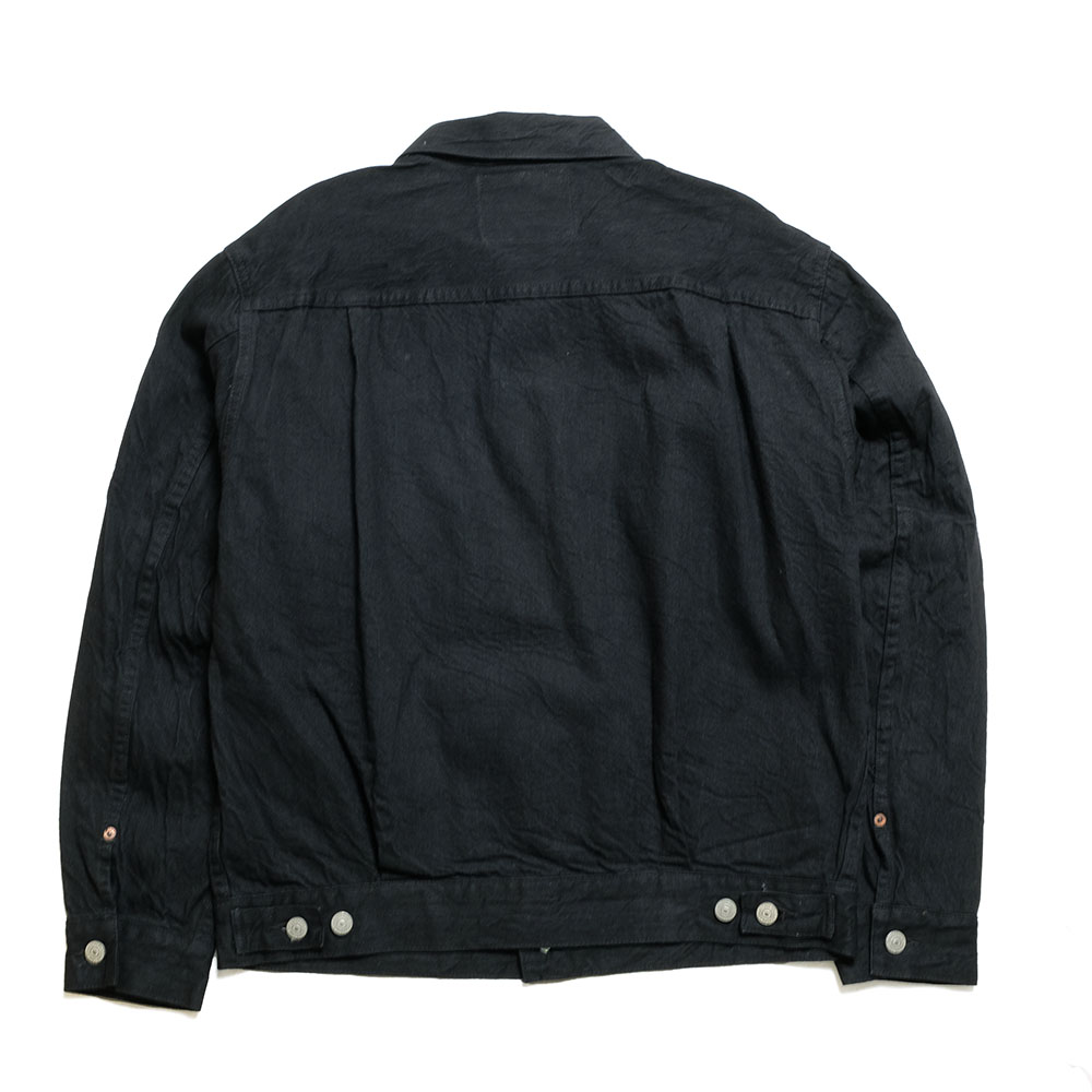 SUGAR CANE シュガーケーン ウエスタン デニムジャケット ブラック SUGAR CANE / シュガーケーン] 14.25oz. BLACK DENIM JACKET