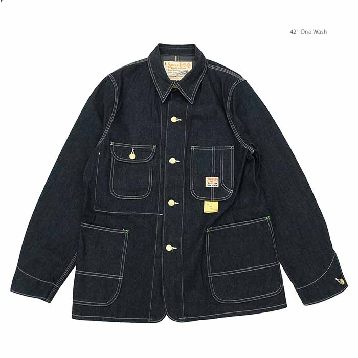 SUGAR CANE シュガーケーン SC15655 11oz. ブルーデニム ワークコート