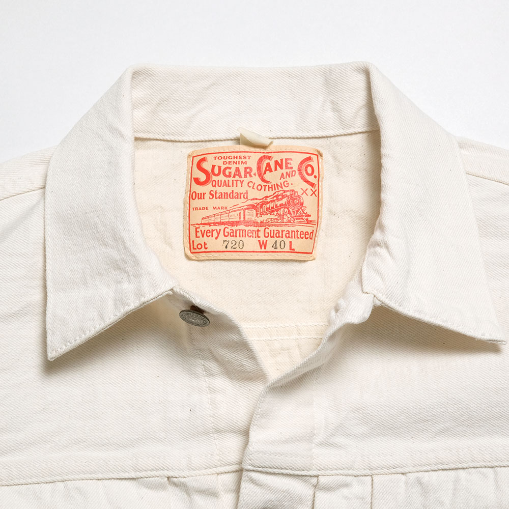 SUGAR CANE シュガーケーン SC15720 13oz ホワイトデニム ジャケット