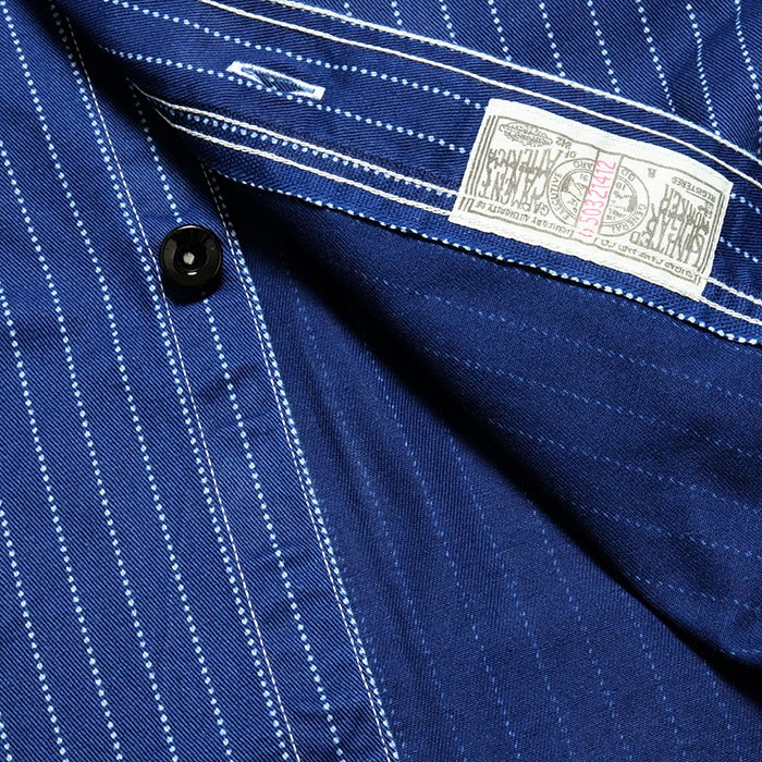 SUGAR CANE 　ウォバッシュストライプ ワークシャツ SC25551 ​ SUGAR CANE シュガーケーン フィクションロマンス SC25551 8.5oz
