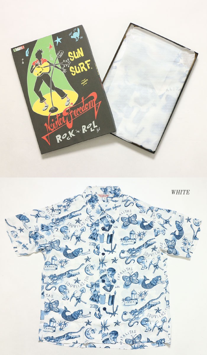 ミスターフリーダム&サンサーフ SC37842半袖レーヨンシャツ SUGAR CANE Mr. Freedom × SUN SURF （ミスターフリーダム