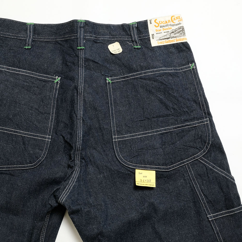 シュガーケーン SUGAR CANE SC41822 11oz. ブルーデニム ワークパンツ