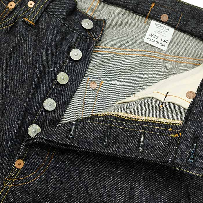 SUGARCANE　シュガーケーン　Made in USA　w38 SUGAR CANE SUGARCANE（シュガーケーン）Made in U.S.A. 13oz. BLUE