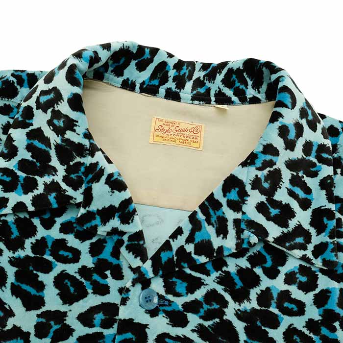 STYLE EYES（スタイルアイズ） ベルベット 長袖スポーツシャツ