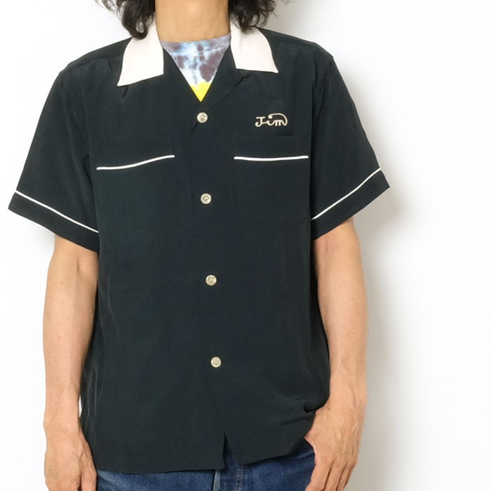 STYLE EYES RAYON BOWLING SHIRT“KING´S 5”